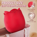 Vibrator Sex Toys for Women - Adult Toys 9 Tapping & Vibrating Rose Sex Toy Rose Toys for Women