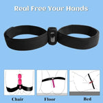 Sex Toy Restraint Leg Straps, Vibrator Elasticity Constrained Forced Strap For Women Hands-Free Play, Adjustable Bondage Leg Straps, Elasticity Constrained Forced Strap For A Variety Of Vibrators
