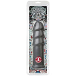 Doc Johnson American Bombshell - B-10 Warhead - Vac-U-Lock Compatible Dildo - for Adults Only, Gunmetal Grey