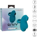 Envy Handheld Suction Massager, Silicone Rechargeable Finger Vibrator For Women With 3+7 Function Settings - Se-0012-15-3