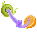 Double Ended Dildo Dual Dong Strapless Sex Toy Extra Long Flexible Realistic Penis G Spot Vaginal Anal Plug For Lesbian Female Masturbation, Purple