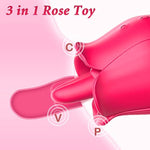 Newly Sex Toys For Woman Clitoral Vibrator, Rose Toy, Rose Sex Stimulator For Women