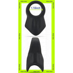 Penis Ring For Men - Silicone Black Stretchy Cock Ring For Longer Harder Stronger Erections - Erection Enhancing Sex Toy