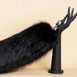 Butt Plug Tail Anal Sex Toys, Anal Butt Plug Artificial Fiber Fur Tail Toys Stainless Steel But Plug Butt Toys Sex Toys For Women Cosplay Adult Sex Toys For Women (Brown)