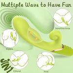G-Spot Vibrator Dildo Women Sex Toys - Adult Toys Inflatable Rabbit Vibrators For Vaginal & Anal Expansion Stimulation With 9 Modes And 3 Adjustable Frequencies Sex Toy For Women Couples