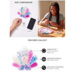Jewelry Making Kit for Girls with Pearl Beads, Necklace & Friendship Bracelets