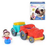 Interactive Tractor Toy for Toddlers with Sounds and Figure