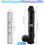 20.3 Inch Extra Large Long Dildo + Hollow Strap-On System