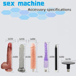 Automatic Adult Toy for Women with Suction Cup Attachments and Multiple Modes
