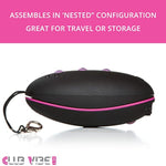 Club Vibe 2.0H Wearable Panty Vibrator - Wireless Remote Control Vibrator With 2 Play Modes - Sexy Toys For Couples - Gifts For Women - Gifts For Her - Pink/Black