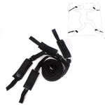 Bdsm Kit Bed Restraints Couples Sex Toys, Adjustable Bondage Restraints Set With Wrist Thigh Cuffs & Handcuffs,Sex Furniture For Bedroom Sex Bondage Gear & Accessories Adult Sex Toys For Men Women