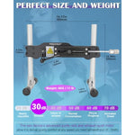 86 Watt Premium Sex Machine, Remote Control Sex Machine With Anti Rotation System, Love Thrusting Machine With Sex Toy Attachments (Remote 6 Accessory)