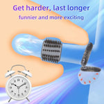 Penis Ring Cock Sleeve Penis Sleeve 5 Elastic Textures Cock Ring Set Sex Toys For Men Enhance Erection Extended Time Couple Sex Toys Men'S Sex Toys Adult Toy For Men