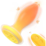 Anal Butt Plug Vibrator Adult Sex Toys For Women Men, Anal Toys Remote Control Vibrating Anal Trainer Beads With 10 Vibration Modes For Beginners Advanced Players Couple