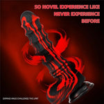 Black Monster Cock Horse Dildo Fantasy Dragon Dildo With Ribbed Knot For Vaginal Anal Prostate Stimulation, Xl Thick Silicone Anal Dildos For Women Men Gay Sex Toys, Bbc 8.27" Realistic Dildos (S)