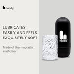 The Handy Coral Penis Sleeve Mermaid Collection - Open-Ended Masturbation Sleeves Stroker, Adult Sex Toys for Men