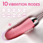 G Spot Vibrator Vibrating Dildo Sex Toys For Women With 10 Vibration Modes Small Mini Bullet Vibrator Nipple Clitoris Massager For Couples Women Adults