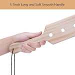 14Inch Wood Spanking Paddle For Adult Sex Toys, Wooden Paddle With 5 Airflow Holes For Bdsm Sex Play