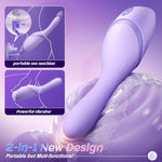 Thrusting Vibrator Women Sex Toys - 5In1 Adult Sex Machine With Heating & 10 Thrusting Vibrating Modes, App Control & Detachable Suction Base, Hands-Free G Spot Anal Dildo For Couples Games