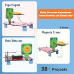 30In1 Stem Kits For Kids Age 8-10-12 | Stem Toys For Ages 8-13 | Electricity & Magnetism | Science Project Kit For Boys & Girls Aged 8-10-12-14 | Best Educational Birthday Gift