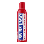 SWISS NAVY Toy & Body Foaming Cleaner 7oz and Premium Silicone-Based Personal Lubricant 6oz