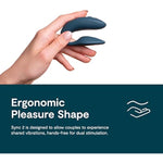 Sync 2 Couples Vibrator | Wearable Remote Control Vibrating Adult Sex Toy | App Controlled G Spot & Clitoral Stimulator | Dual Stimulation With 10 Speeds | Waterproof & Rechargeable | Green