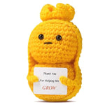 Thank You Gifts,Mom, Emotional Support Crochet Gift, Inspirational Birthday Gift For Women, Men, Friends, Teachers, Colleagues, Students, Christmas, Thanksgiving Gifts