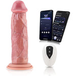 Realistic Silicone Dildo, 9.1 Inch App Controlled Premium Vibrator, Adult Unisex Toy, Classic Dildo