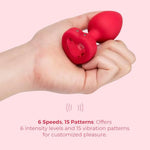 Snug And Tug Anal Plug Adult Toys, Adult Sex Toys For Couples, Anal Training, Butt Plugs And Sexual Stimulation Device - Red