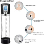 Penis Vacuum Pump With Pocket Pussy, Rechargeable Automatic High-Vacuum Penis Masturbator Enlargement Extend, Electric Penis Enlarge Air Pressure Device For Stronger Bigger Erections, Black
