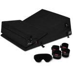 Liberator Black Label 24-Inch Wedge/Ramp Combo (Short) with Cuff Kit, Black Microfiber