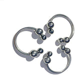 Stainless Steel Penis Ring—Enhance Men’S Long-Lasting Erection Ability—Improve Premature Ejaculation —Easy To Clean —Cock Ring For Couples Or Male Sex Toys, 3 Piece Set (Silver2)