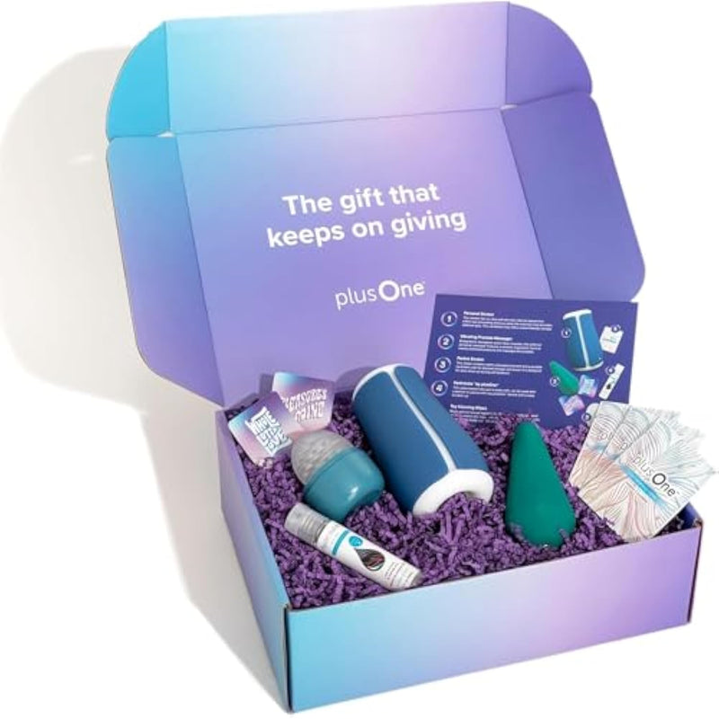 Man’S Best Friend 5Pc Male Sex Toy Gift Set, Holiday And Bachelor Gift, External Massager And Strokers For Penis And Prostate