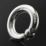 Stainless Steel Penis Cock Rring Bdsm Heavy Metal Ball Delay Ring Male Sex Toy