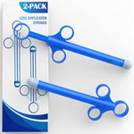 Lube Applicator Syringes, Anal Lube Injector Syringe Reusable Long, Lube Shooter Sex Accessories For Adults, Personal Lubricant Injector, Vaginal Lube Applicator With Airproof Silicone Cap