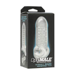 Doc Johnson OptiMALE - ULTRASKYN Extender with Ball Strap - Thick, Frost