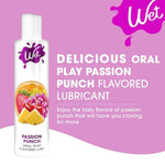 Passion Punch Premium Flavored Edible Lube For Men, Women And Couples | Long-Lasting, Condom Safe, Sugar Free, 9 Fl Oz