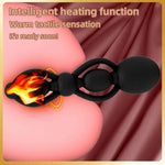 Anal Bullet Plug Prostate Massager Magic Vibrating Sex Toys, Rechargeable Heating Anal G-Spot 10 Vibration Modes Waterproof Stimulator Male Prostate Massager, Adult Sex Toys For Men Gay Pleasure