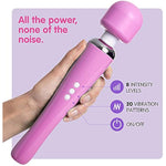 Vibrator, Sex Toys Wand Massager, Adult Toy For Women - G Spot Vibrators, Clitoris Stimulation, Dildo, Water-Resistant, Wireless, 20 Vibration Modes & 8 Speeds (Large, Pink)
