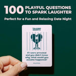 Conversation Cards - Couple Card Game For Date Nights & Travel Adventures | Great Gift For Couples - 200 Questions & 2 Wild Cards