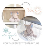Pennie Penguin - Microwavable & Weighted Plush Stuffed Animal - Heated Plushie For Warmth - Cute, Soft, Cozy Toy For Adults & Children (Boys, Girls, & Toddlers) By Warm Pals