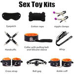 34Pcs Sets Sex Toys Kit For Adult Bdsm Toys For Bondage Restraints Anal Plug Sex Things For Couples Kinky,Bdsm Kit For Bondaged Kit Adult Game Body-Safe Sexual Pleasure Tools For Couples