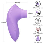 Realistic Tongue Stimulation Clitoral Stimulator Vibrator - Rechargeable Alternative to Rose Vibrators and Clit Suckers