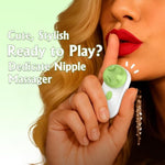 Mini Bullet Vibrator Adult Sex Toys For Women - 3In1 Sex Toy Nipple Finger Vibrator, Earphone-Style Box Clit Flirting Stimulator Massager, 2 Silicone Heads G Spot Vibrators, Adult Sex Toys & Games