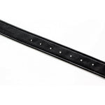 Leather Collar Choker Lockable Leather Collar Black For Men Women