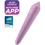 Ultra Power Bullet 8 Connect App Vibrator Sex Toy | Adult Toys For Women | Best Mini Clitoral Vibrator | Vibrating Sexual Pleasure Device | Stimulation Vibrators (Lilac)