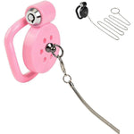 Sm Men Beginner Cage Chastity Lock Bird Cage Chastity Device Adult Game Sex Toys Cock Cage Penis Cage Sissy Inverted Chastity Rooster Cage To Prevent Erection Bondage For Lovers