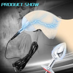 Metal Analplugs For Anal Dilatation Training Male Cock Cage Chastity Device Electrical Penis Sleeve Adult Electric Shock Sex Toy Set
