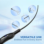 Electric Silicone Penis Vibrator – Sex Toys For Men With 10 Vibration Modes, Male Masturbator Urethral Sounding Plug For Prostate Play With Smooth Silicone