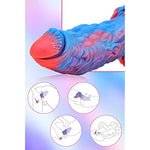 Realistic Rooster Dildo - 7.2" Large Size Animal Penis With Suction Cup - Ultra-Soft Silicone Anal Plug For Men, Women, And Couples - Hands-Free Play - Lifelike Adult Toy